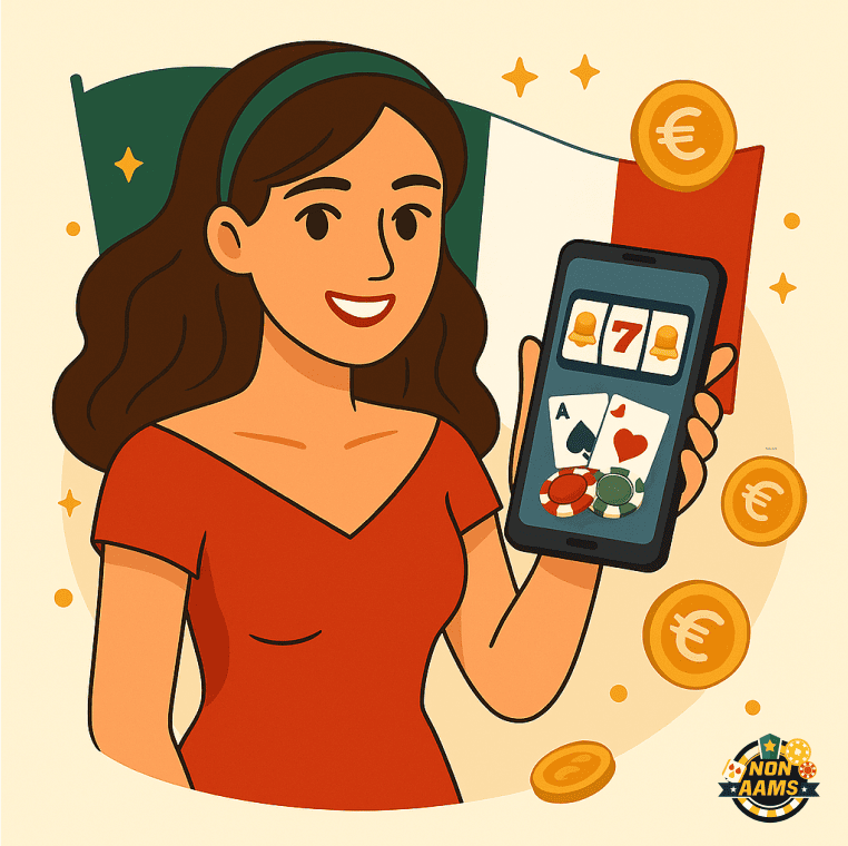 Versione mobile e app del casinò senza licenza italiana
